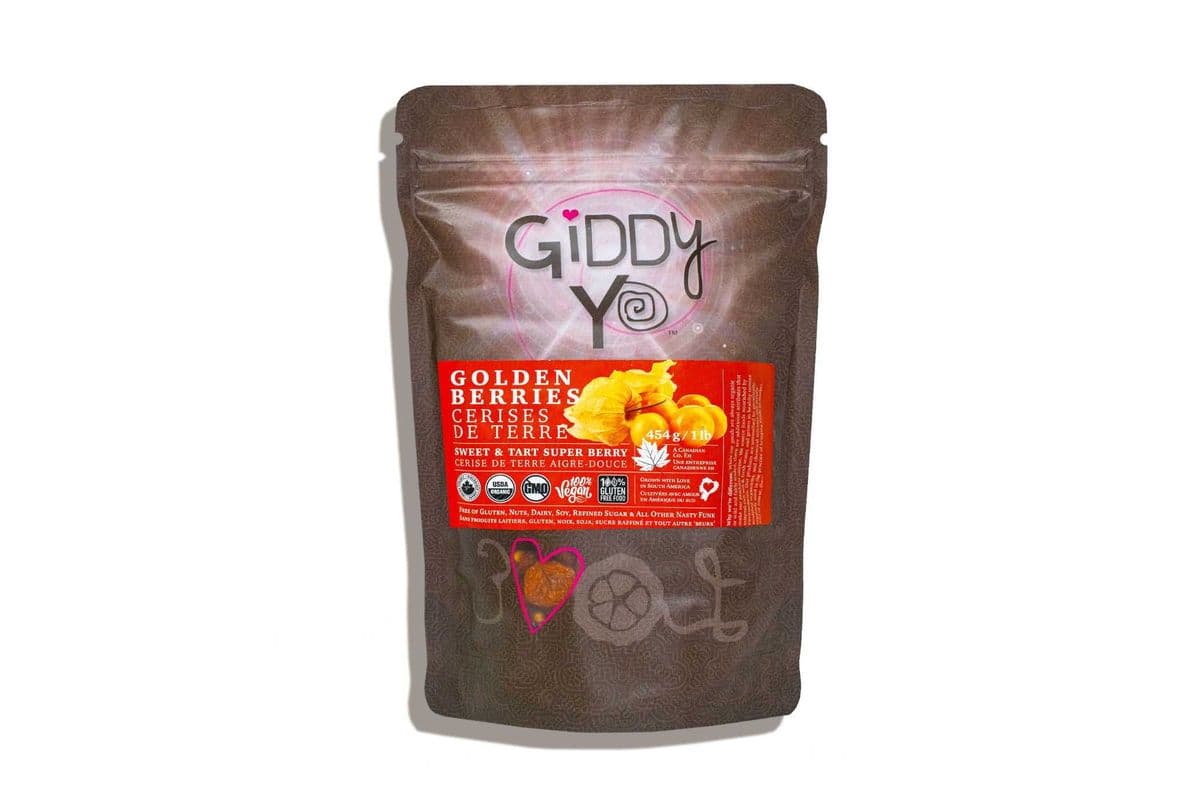 GOLDEN BERRIES, 1 LB/ 454 G, ORGANIC, SULFITE-FREE, ZERO ADDED SUGAR (454 g / 1 lb)