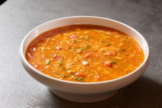 Mix Dough With Vegetable Soup 西红柿疙瘩汤