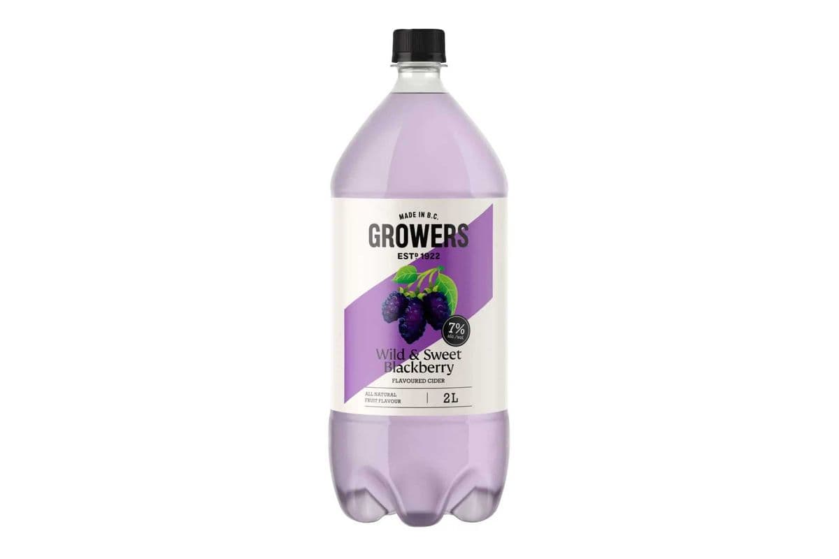 Growers Wild & Sweet Blackberry (1 x 2 Litre Bottle)