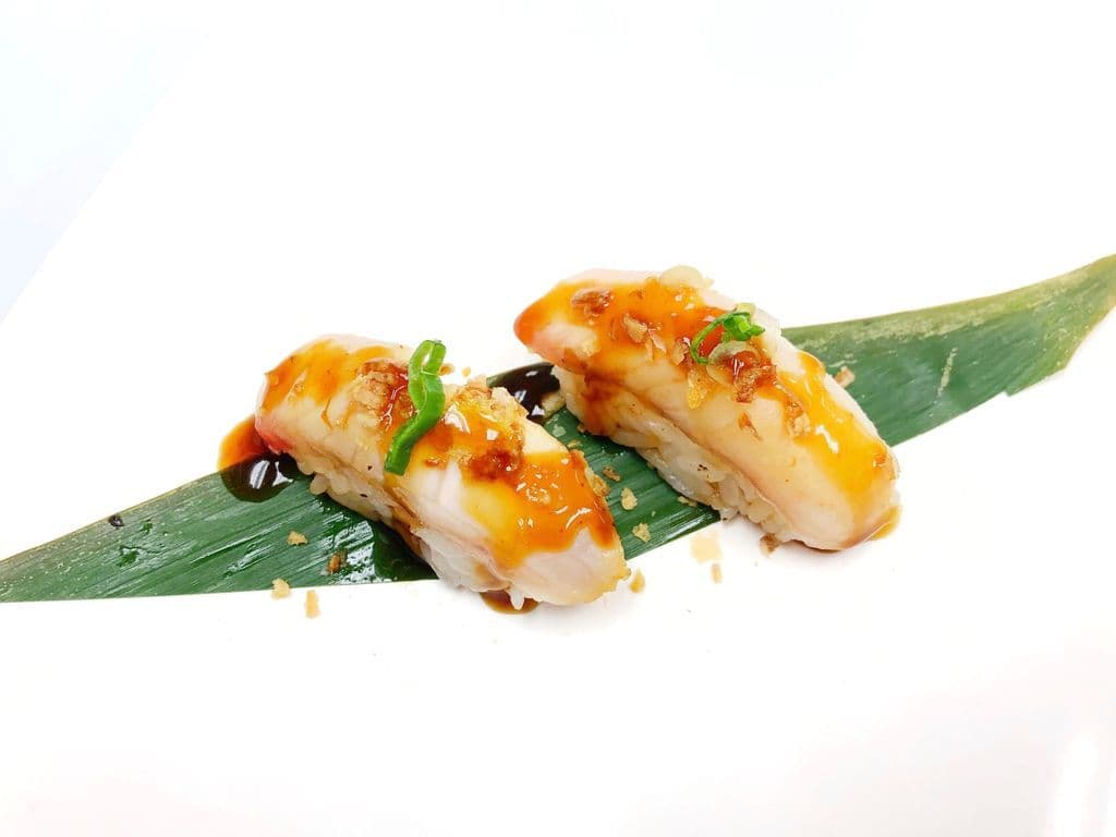 Roasted Snapper Sushi (2pc)