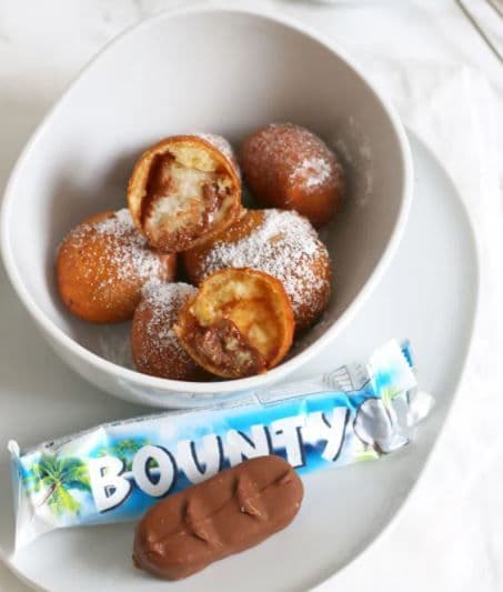 High End Deep-Fried Bounty Chocolate Bar