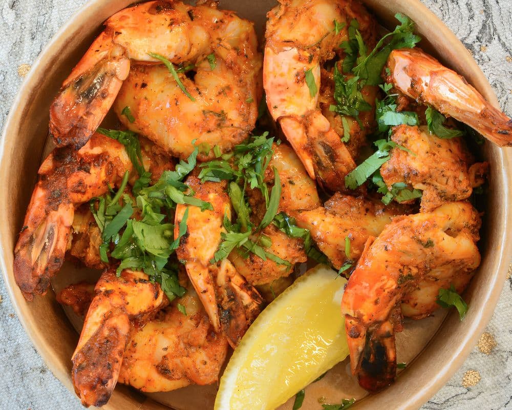 TANDOORI PRAWNS