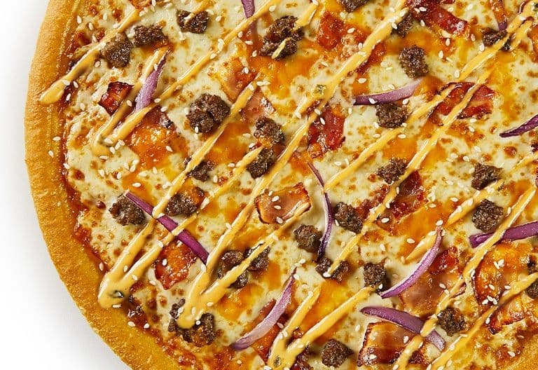 Grande 14" Pizza Hamburger au fromage