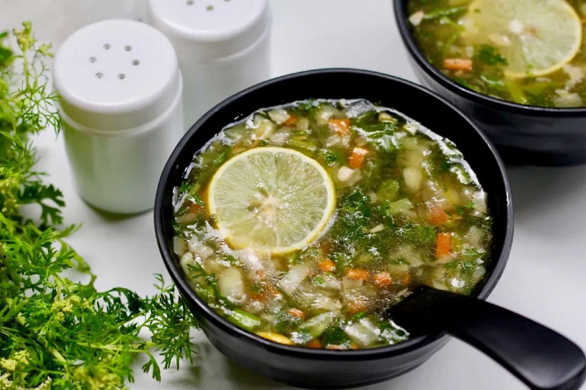 Lemon Coriander Soup