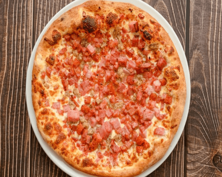 Mini pizza Mordus de la viande