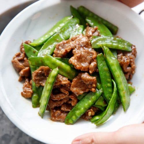 Beef Snow Peas