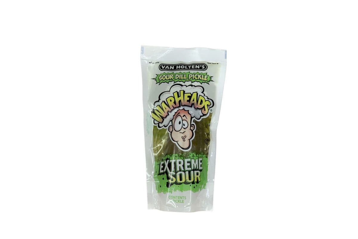 Van Holtens Pickle-in-a-pouch (warheads extreme sour) (1oz) (0 Cal)