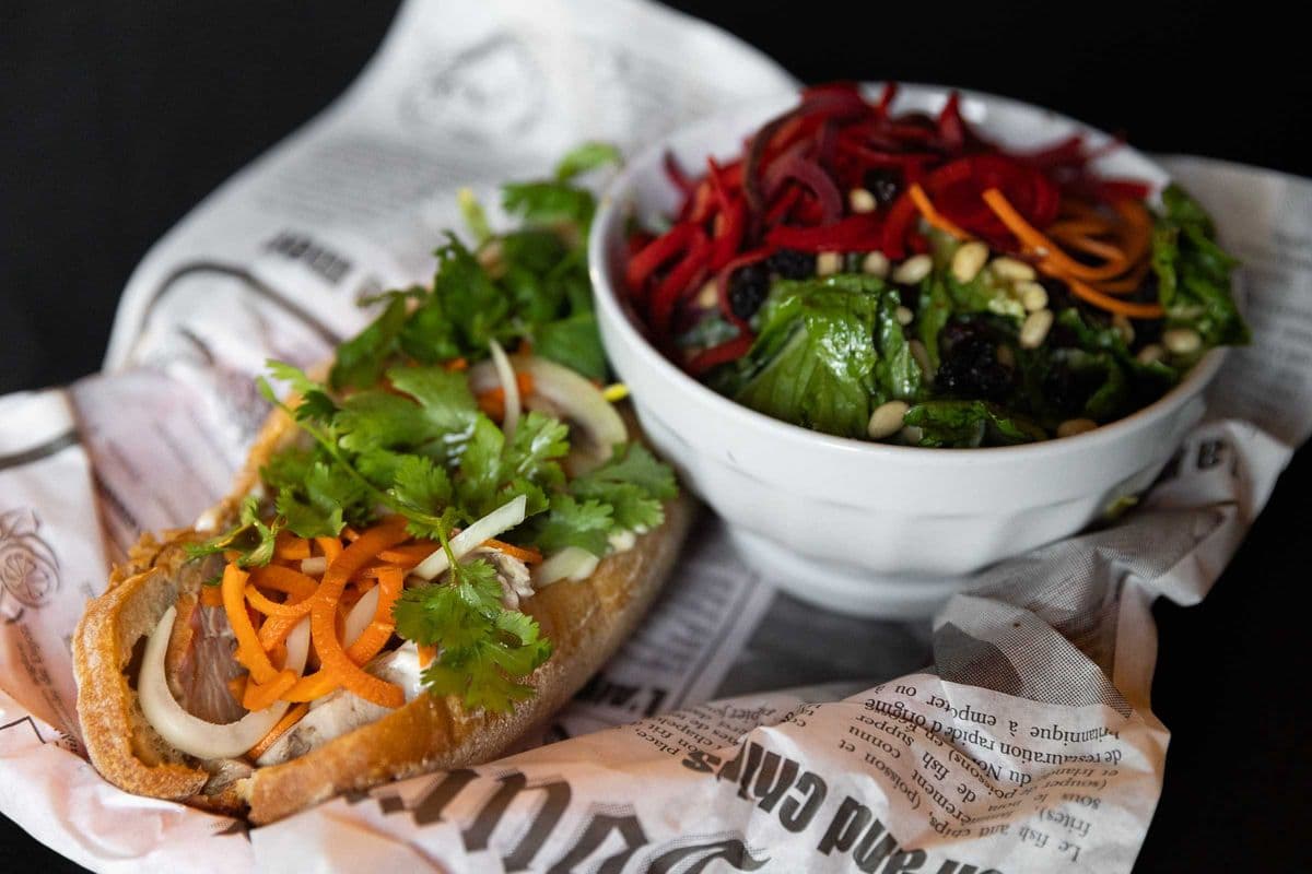 Banh mi au porc