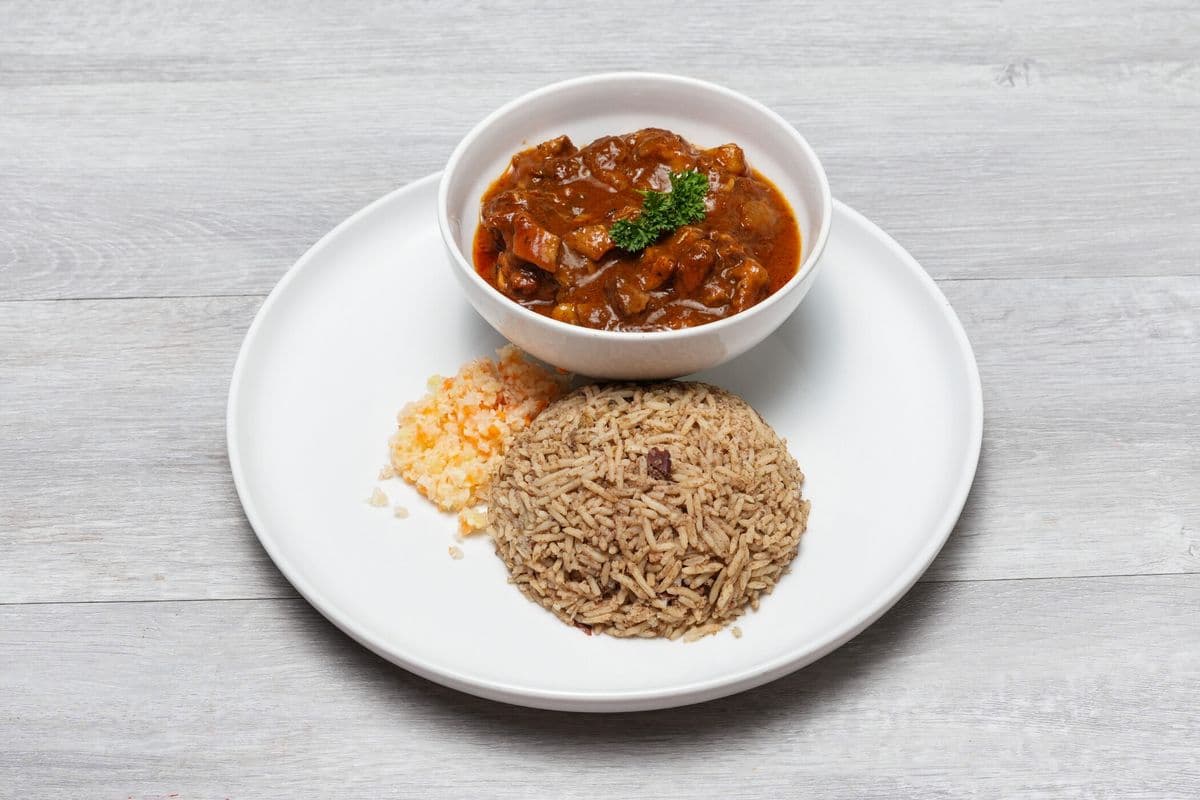So Saucy Brown Stew Chicken