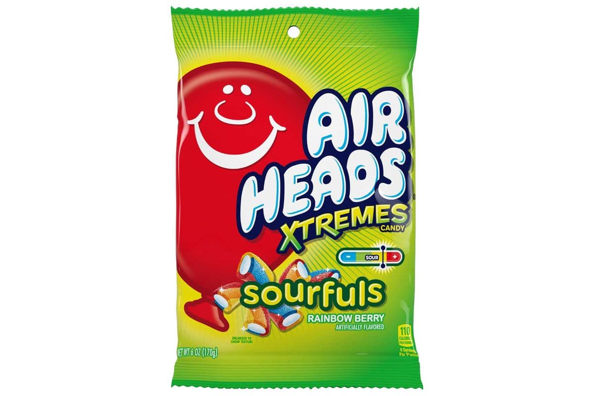 Air Heads Xtremes Sourfuls Rainbow Berry (6 oz)