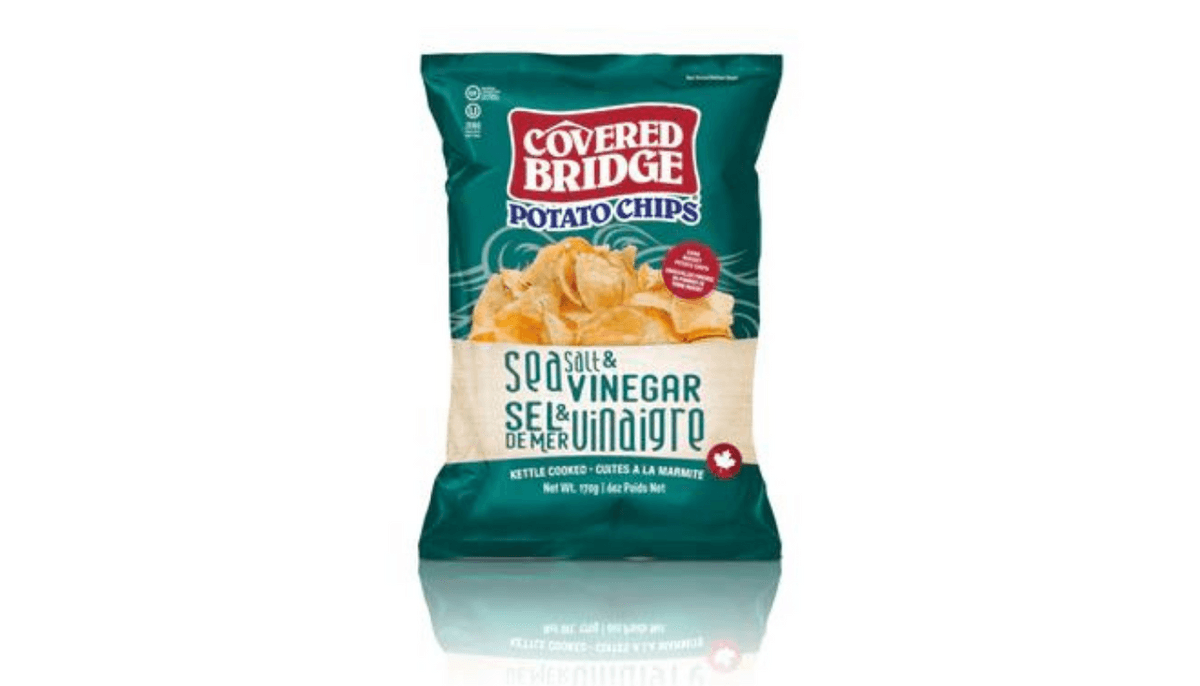 Covered Bridge - Sel de Mer et Vinaigre/Sea Salt & Vinegar 60g