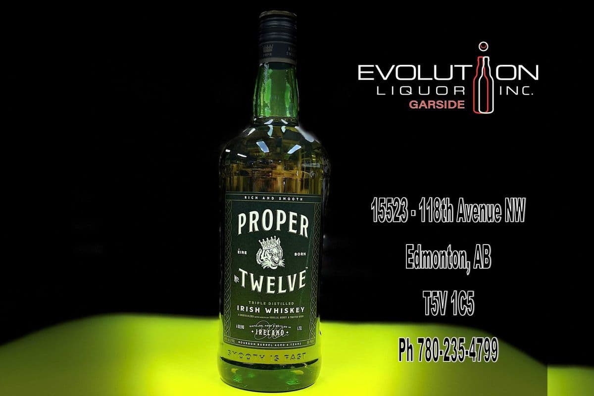 Proper Twelve Irish Whisky 1750G (1 x 1.75L Glass Bottle)