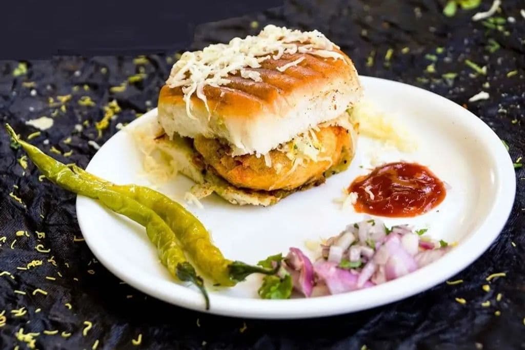 Grilled Cheese Vada Pav