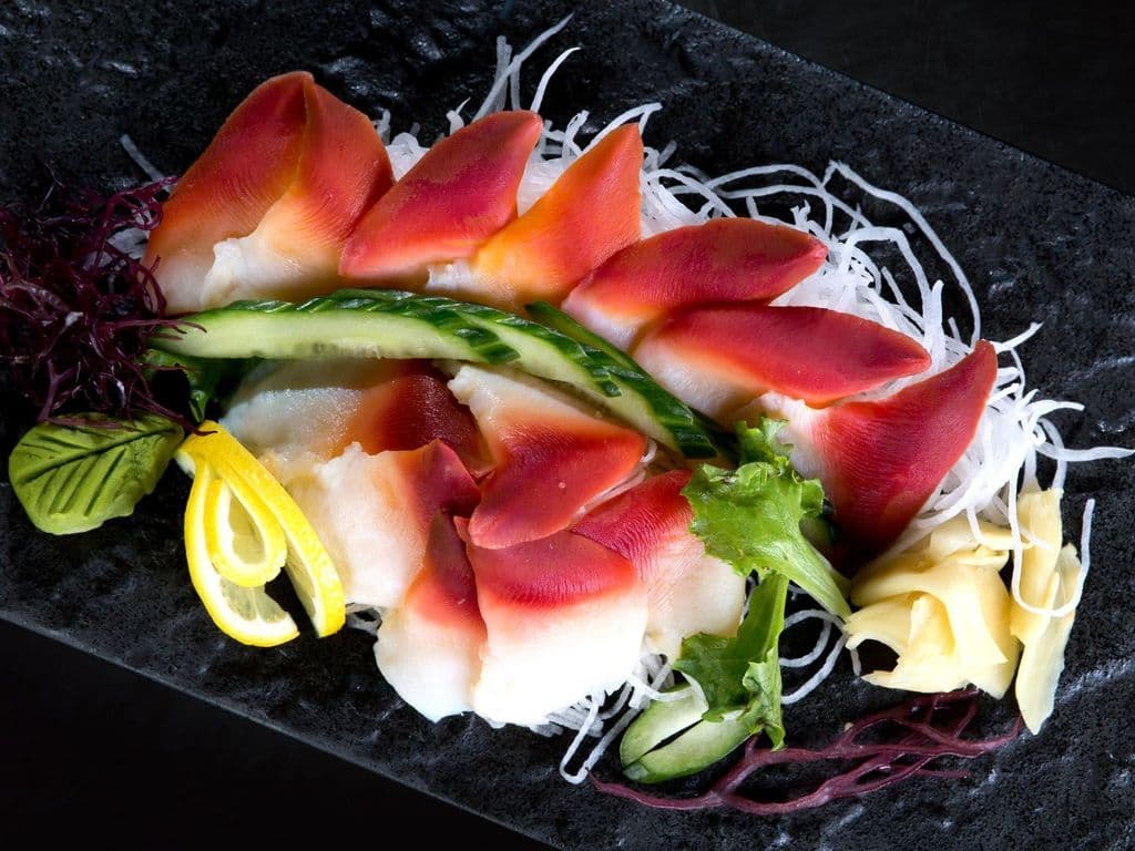 Hokkigai Sashimi