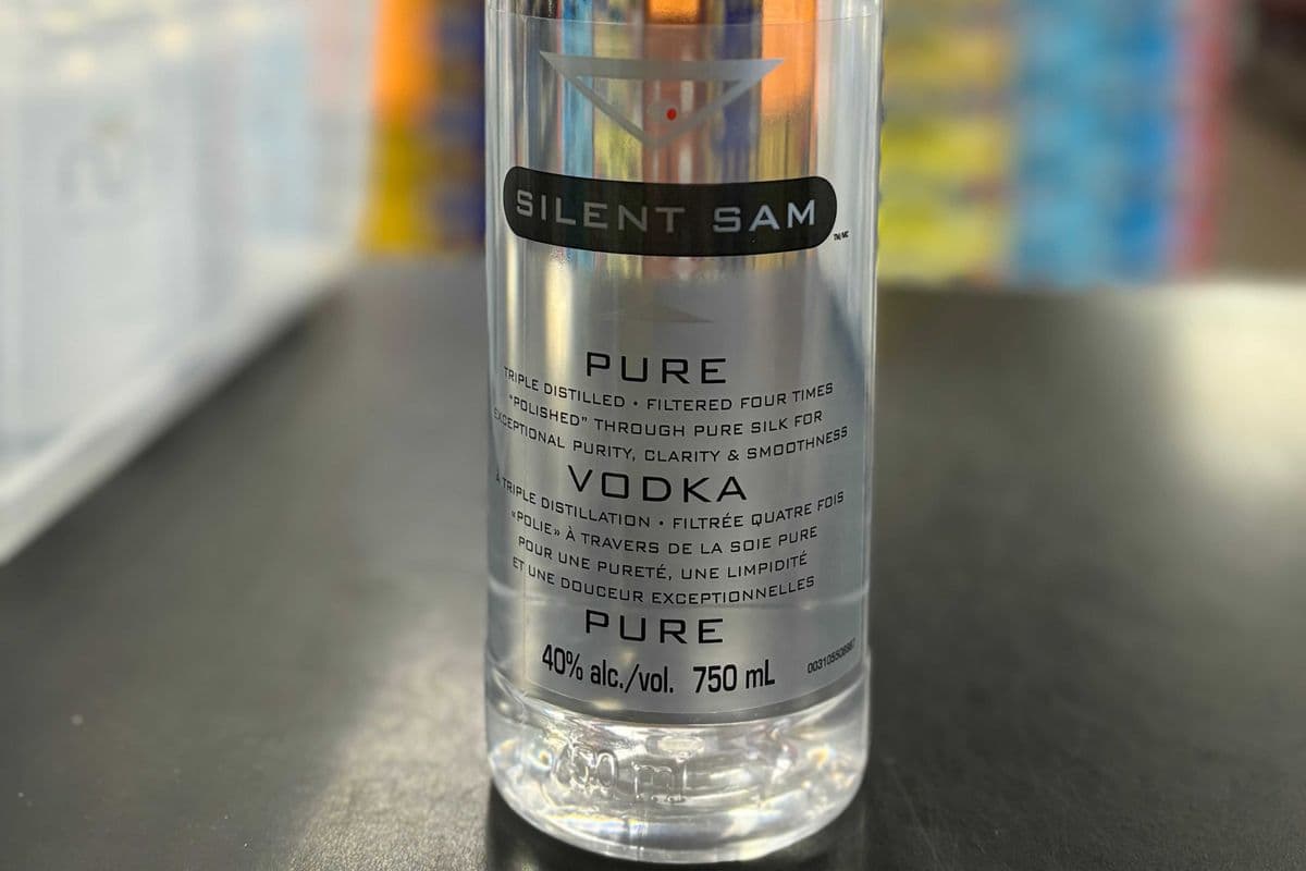 Silent Sam Vodka 750ml (1 x 750ml)