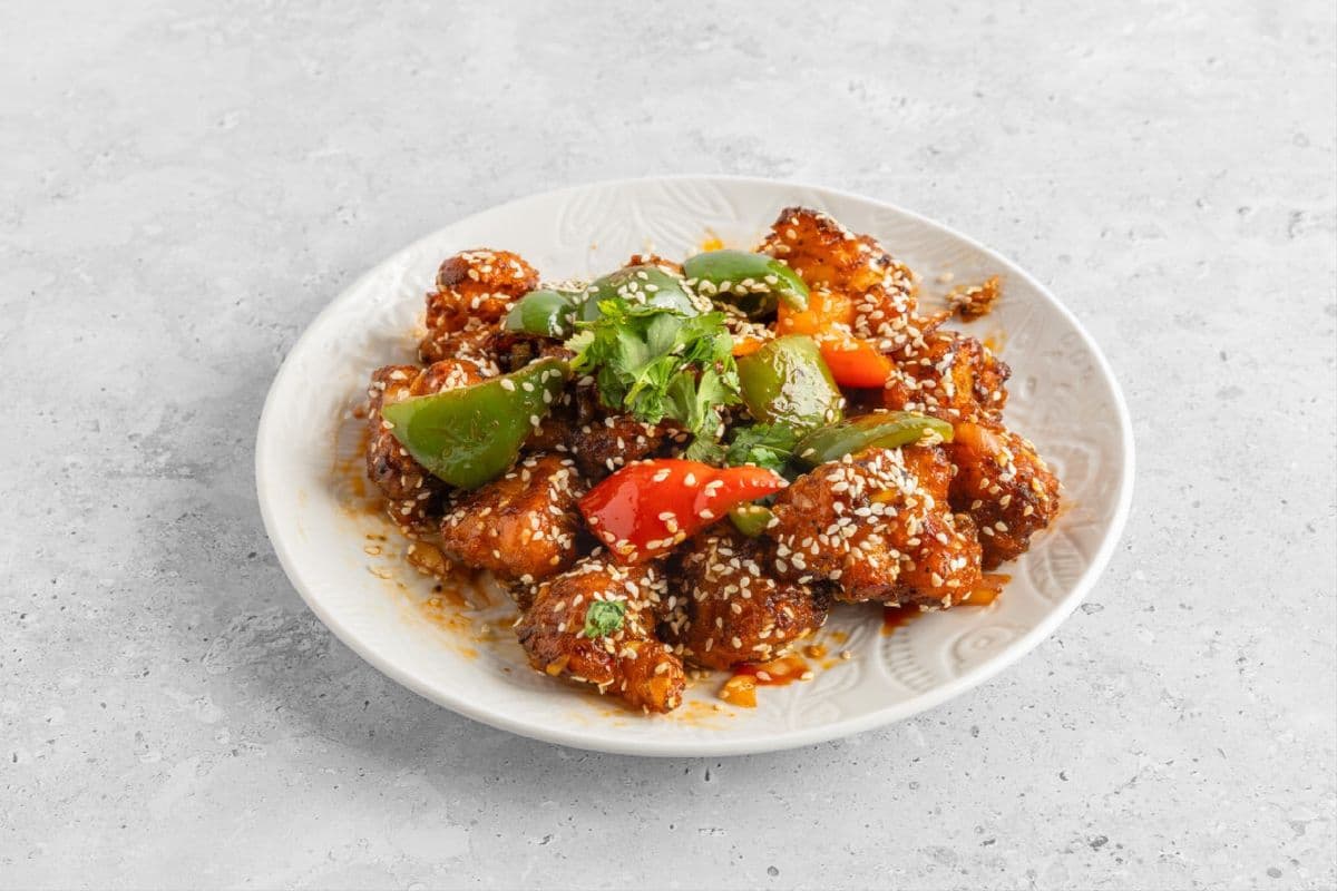 Honey Cauliflower Bites
