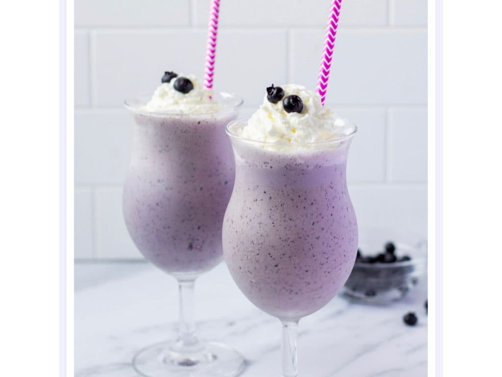 Blueberry Milkshake