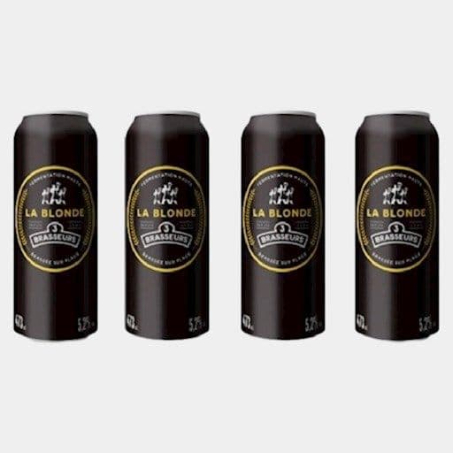 4 Canettes - Blonde / Cans (4)