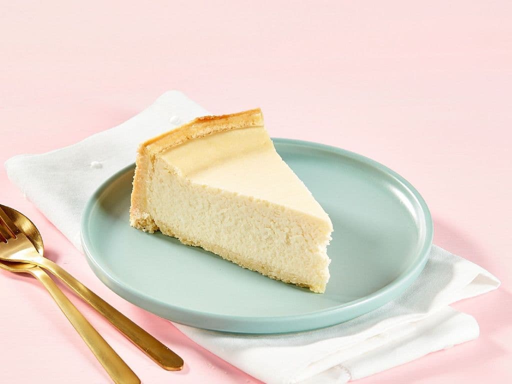 NY Style Plain Cheesecake Slice Only