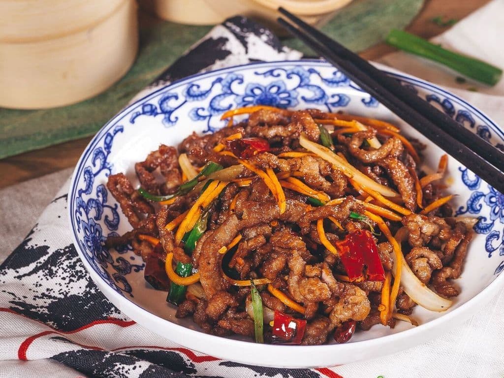 Moo Shu Chicken(6 Pancakes)/D80