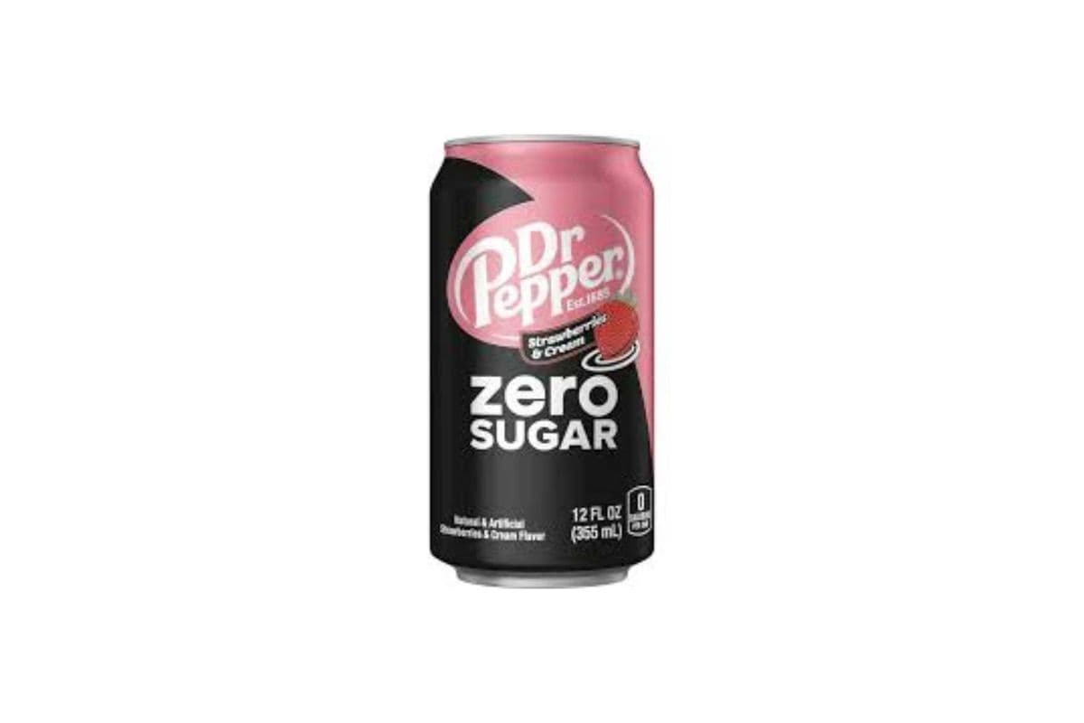 Dr Pepper Strawberry Cream Zero Sugar (355ml)