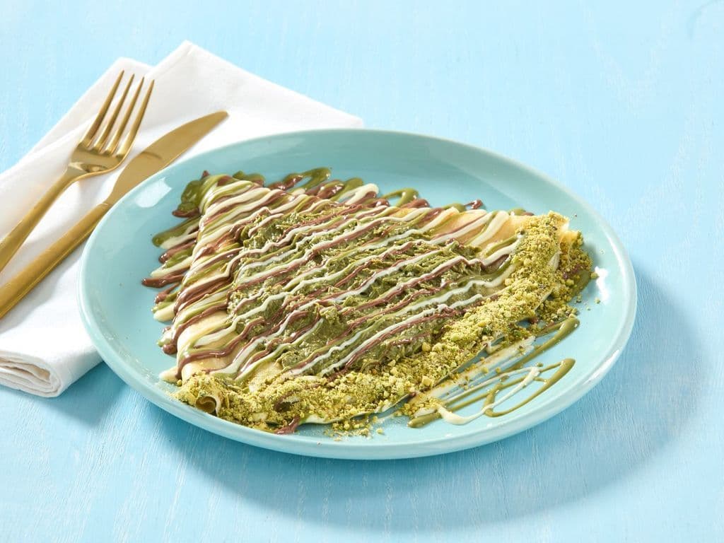 Kunafa Delight Crepe