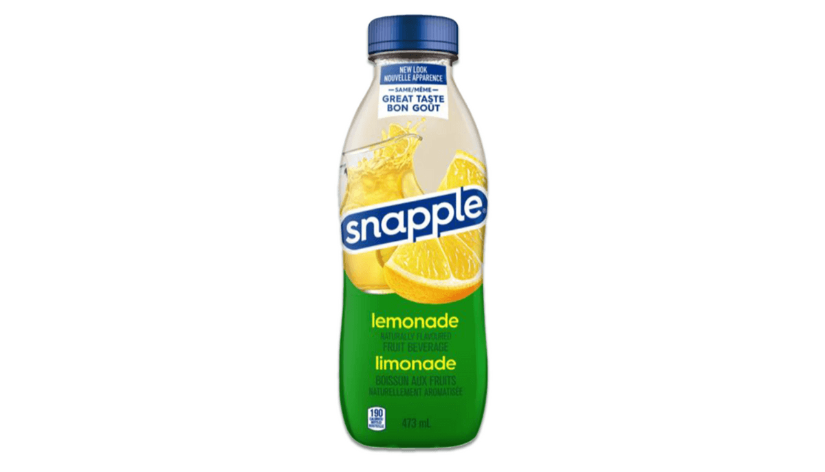 Snapple Limonade 473mL / Lemonade 473mL