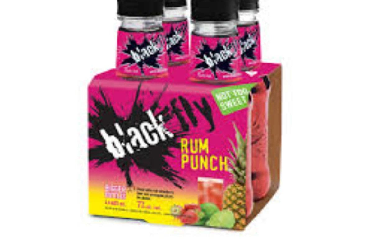BLACK FLY RUM PUNCH 4BOTTLE (1 x 4*355ML )