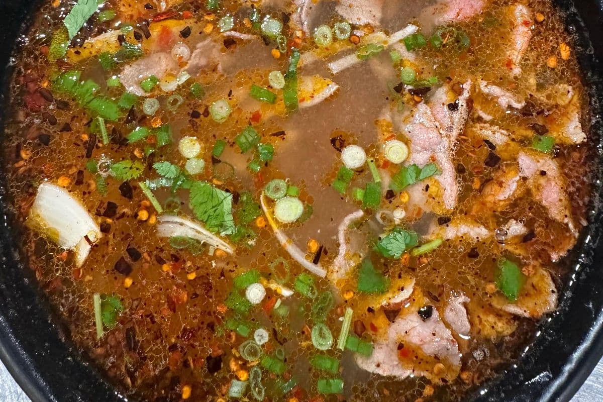 Hot Tiger Soup((Very Spicy)