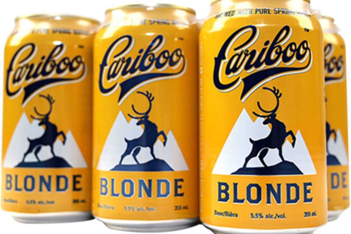 Cariboo Blonde Lager - 6x355mL Cans (6 x 355 ml)