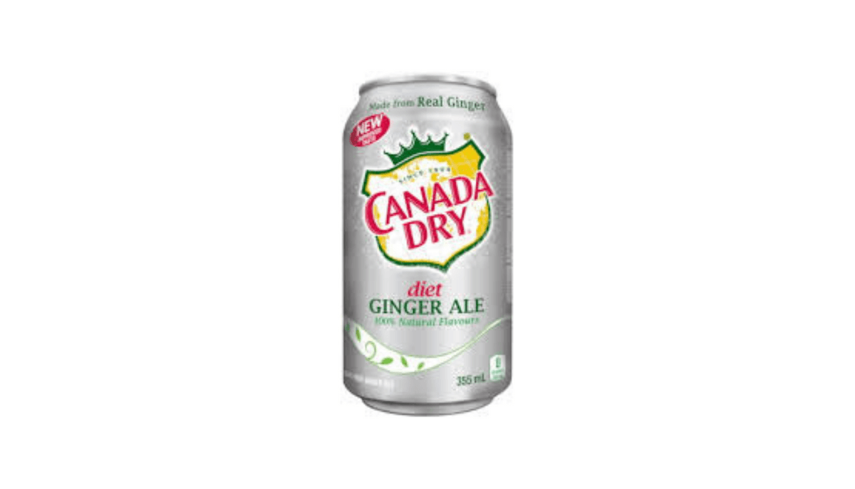 Canada Dry - soda au gingembre diét / Diet Gingerale 355mL