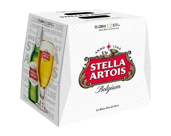 STELLA ARTOIS 12 BOTTLE (12 x 330ml)