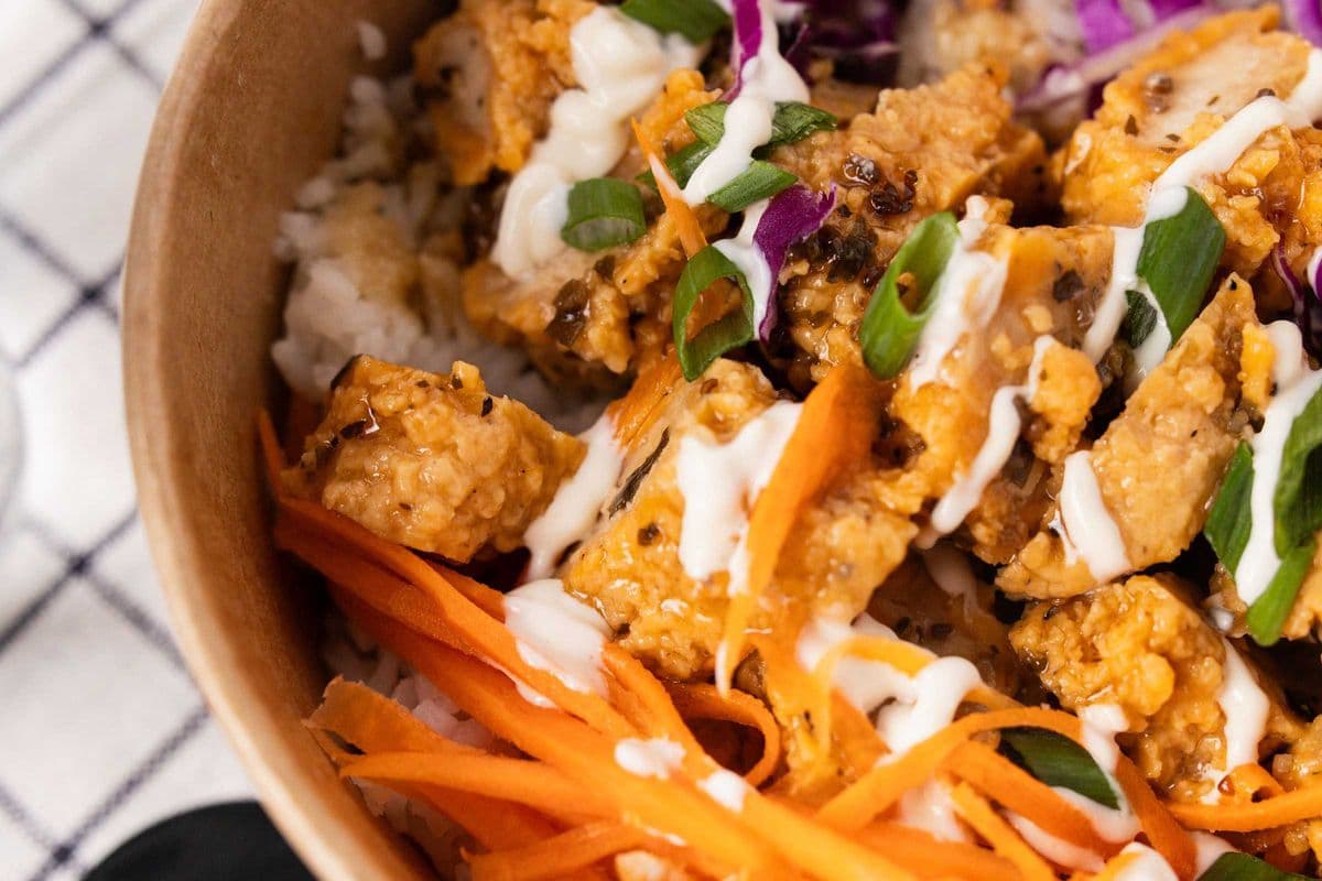 CRISPY KOREAN CHICKEN BOWL