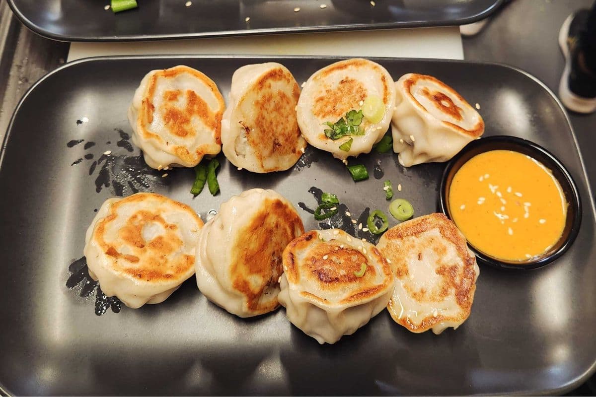 Kothay (Steamed and Pan Fried) Chicken Momo