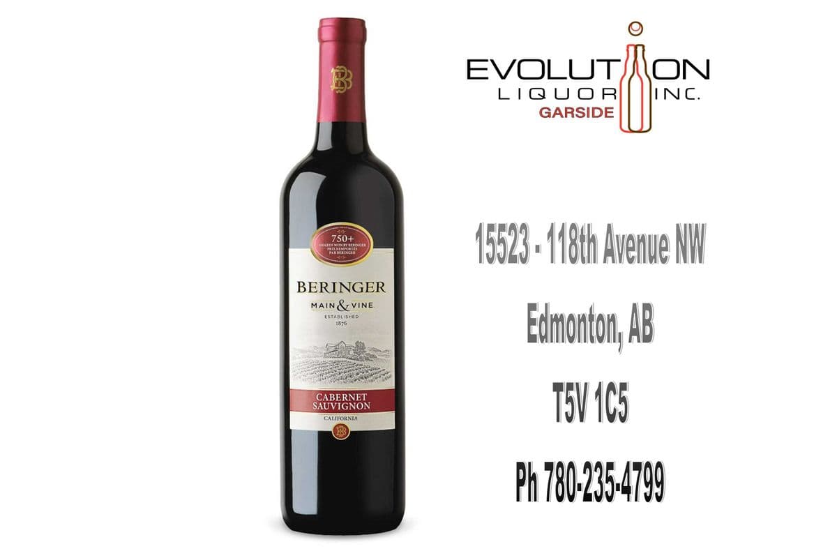Beringer Main & Vine Cabernet Sauvignon 750G (1 x 750ml Glass Bottle)