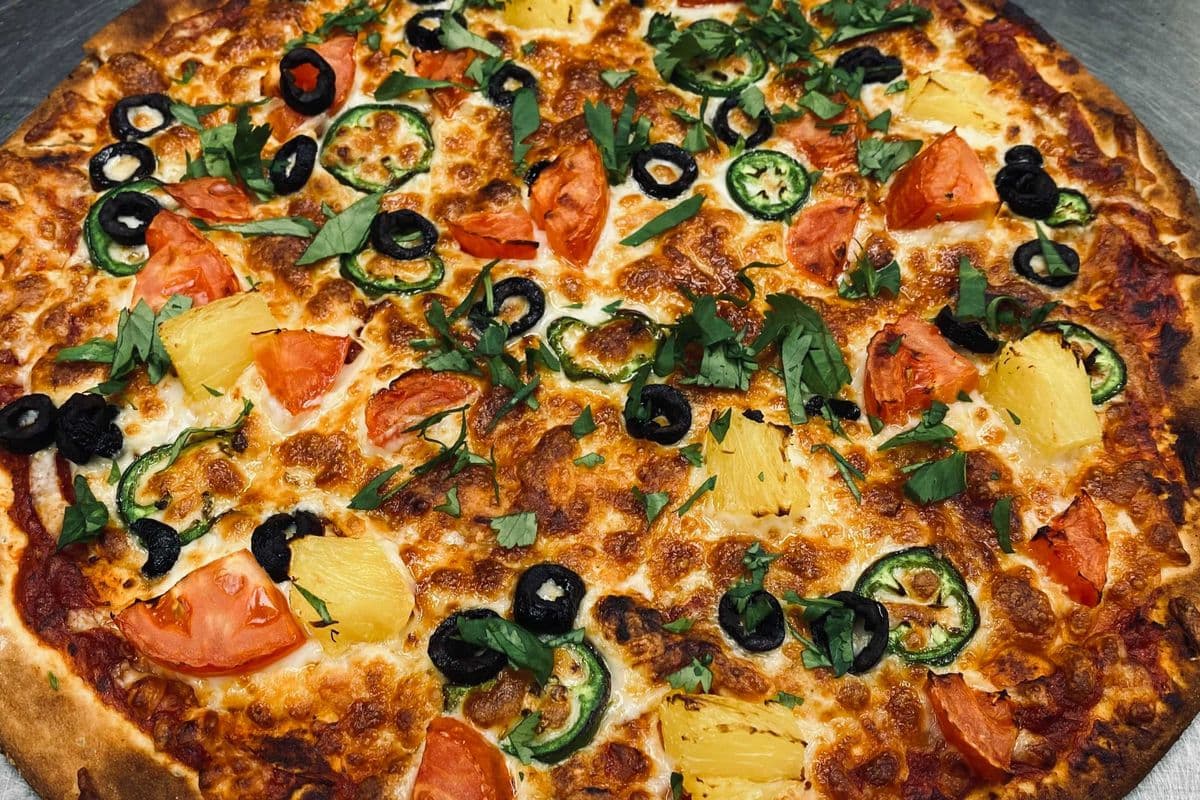 Medium Veggie Recipe Pizza