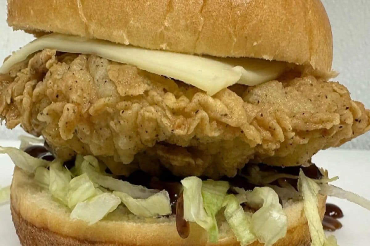 Honey Garlic Chicken Burger