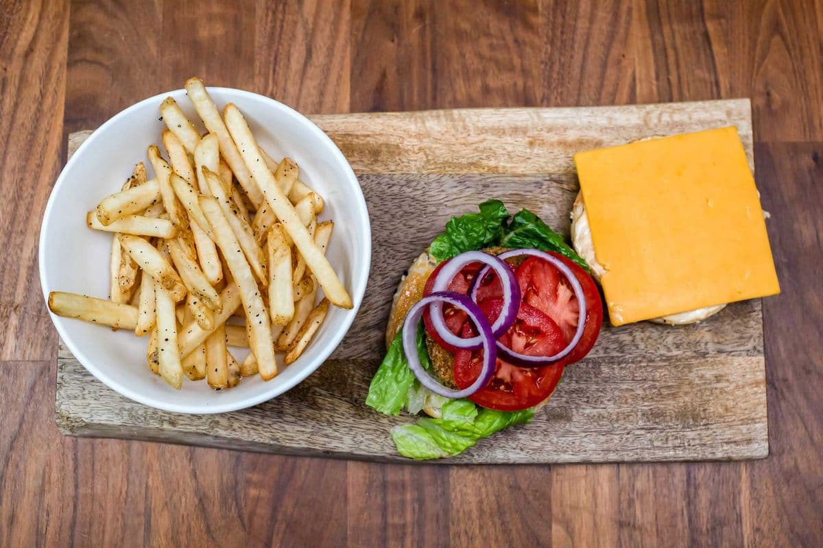 Veggie Burger Combo