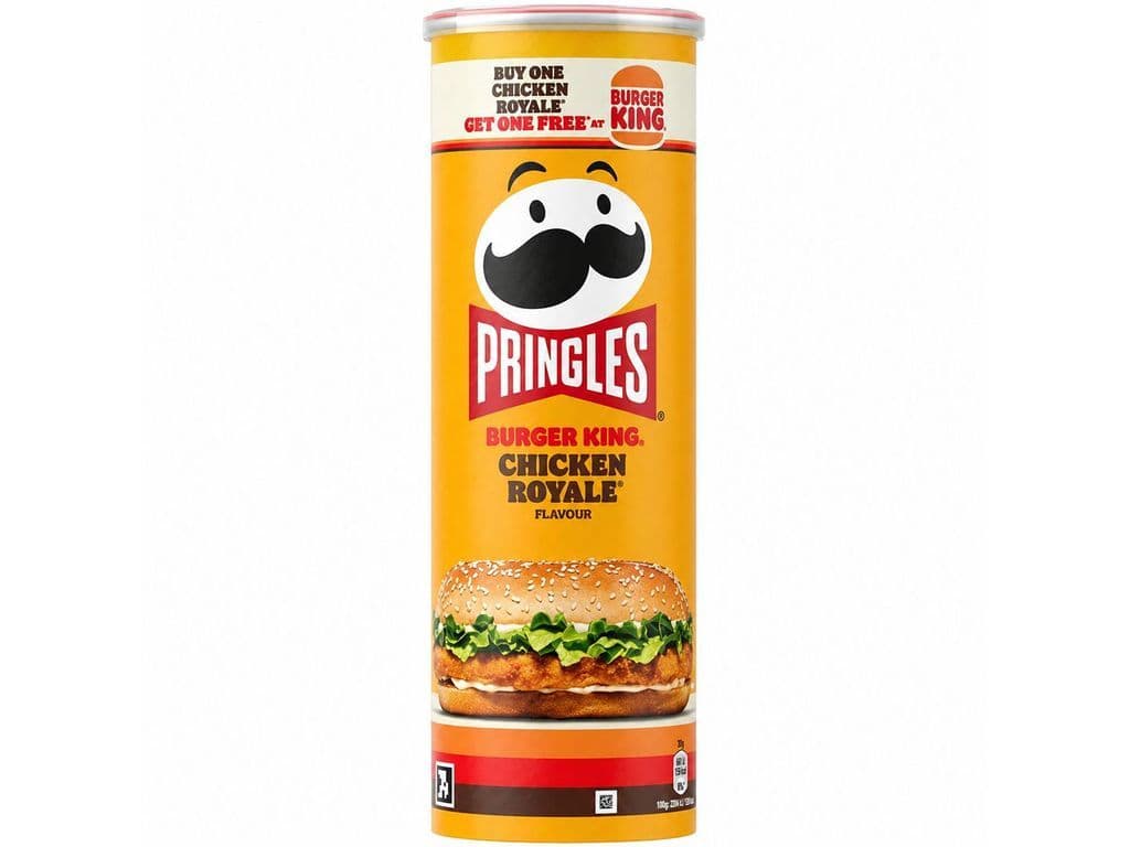 Pringles Burger King Chicken Royale Stacked Potato Chips 165g