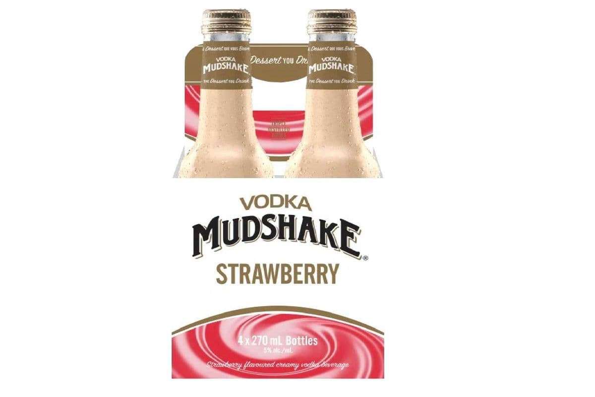 VODKA MUDSHAKE STRAWBERRY 4 PACK (4 x 270 ML)