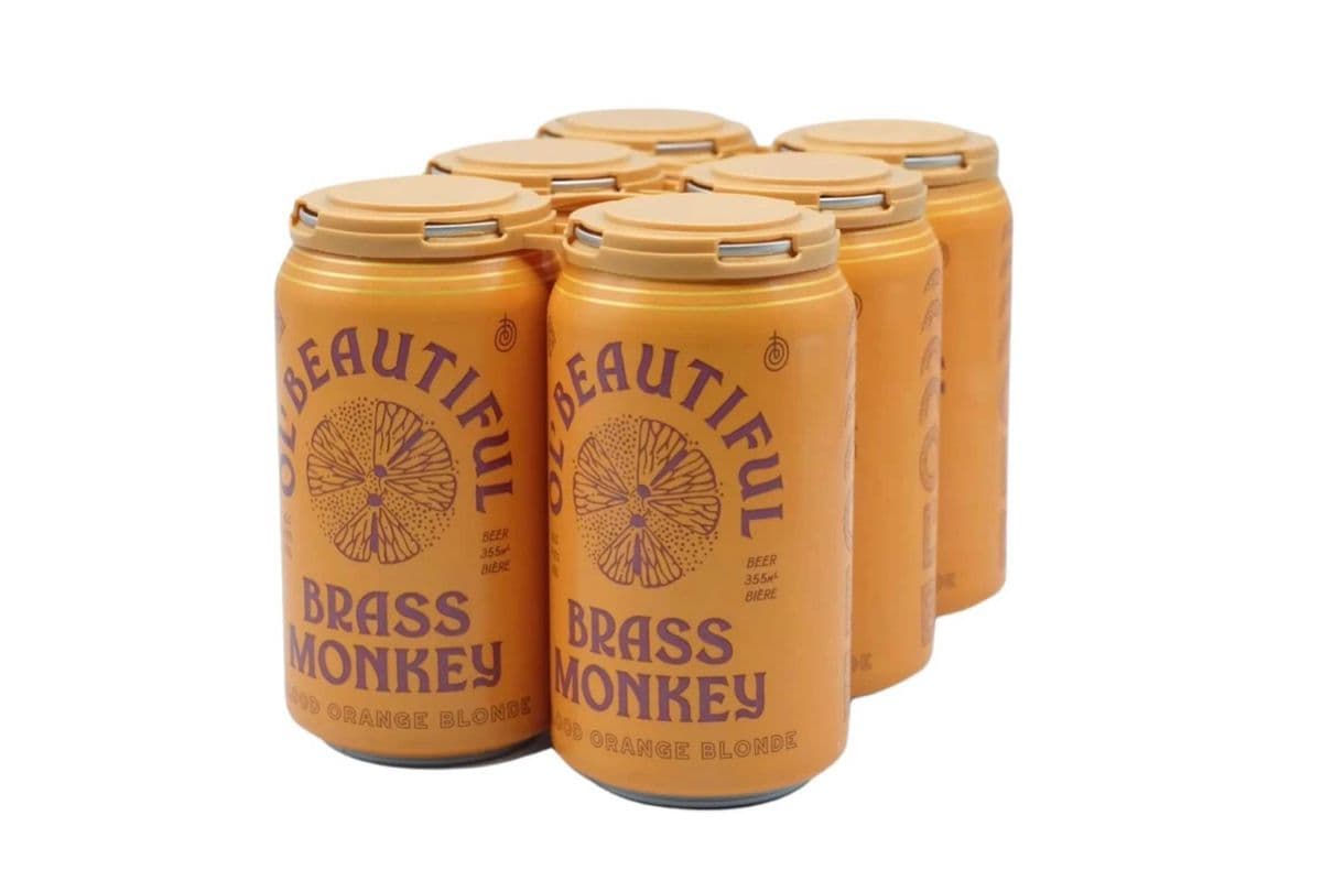 BRASS MONKEY BLOOD ORANGE ( OL'BEAUTIFUL BREW) (1 x 6 CANS 3555 ML)