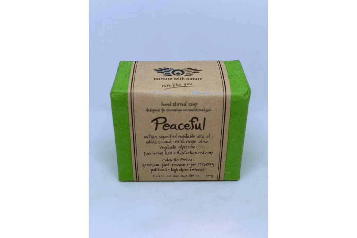 Nurtue with Nature Handmade Soaps Peaceful