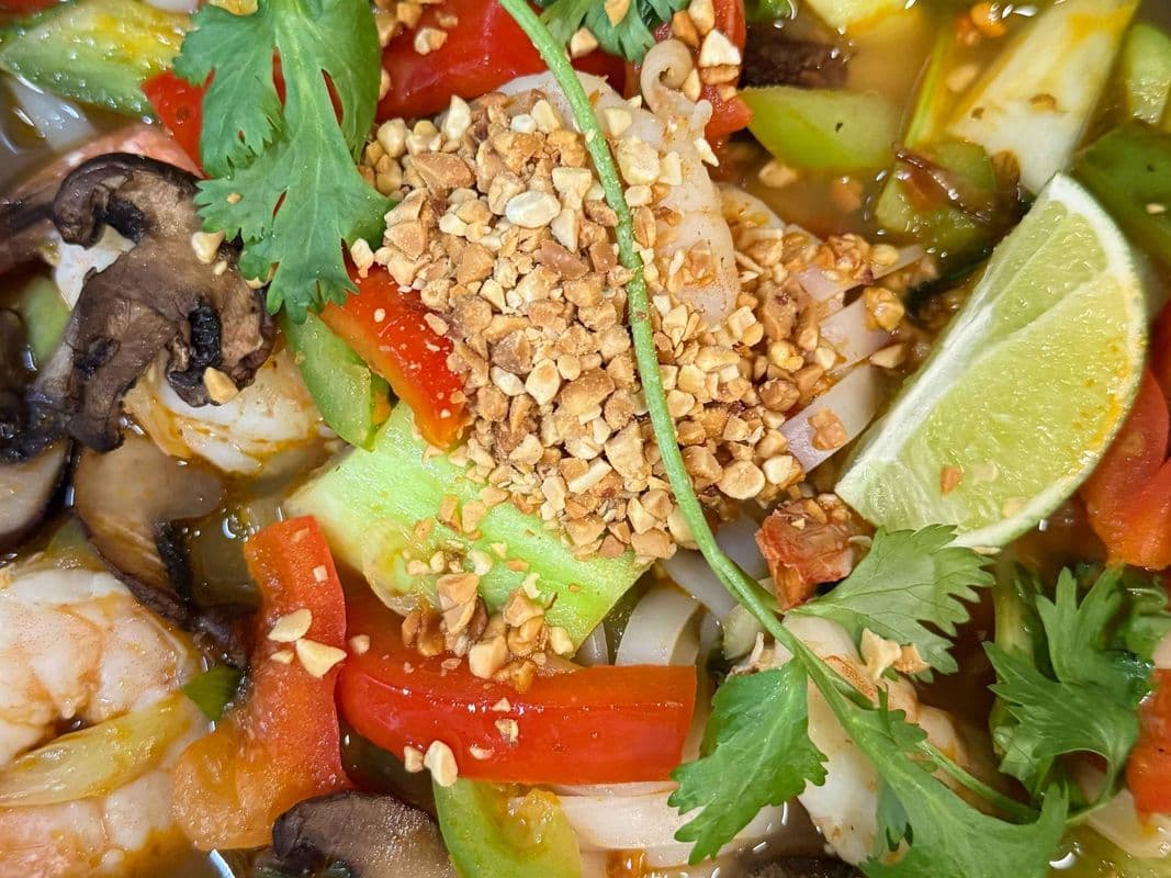 Thai Shrimp Noodle Bowl