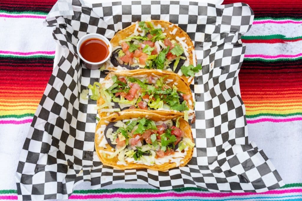 Black Bean and Cheese Taco (3 pcs)