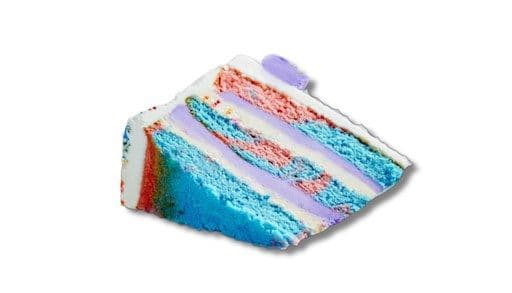Tranche de gâteau Carnaval / Carnival cake slice
