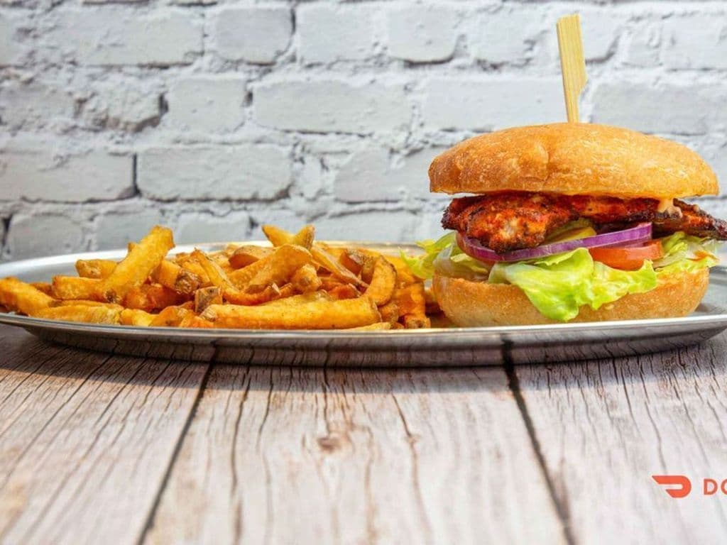 Cajun Chicken Burger