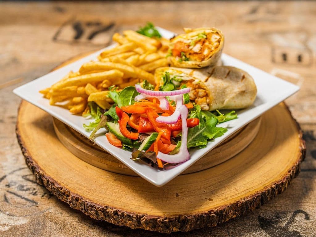 B1G1 Chicken Souvlaki Wrap