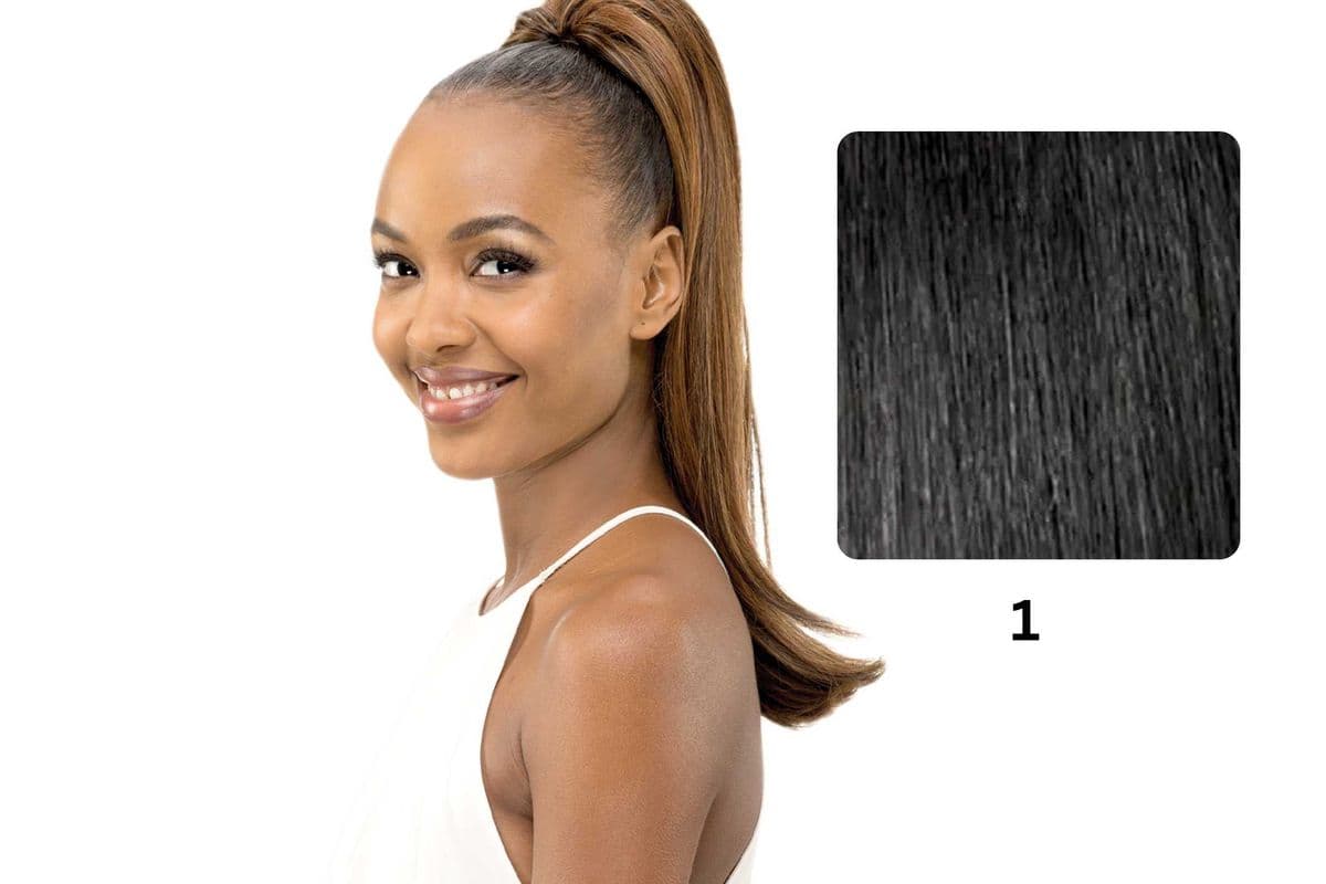 (#1) Vivica Fox Drawstring Ponytail Pocket Bun - PB65 V