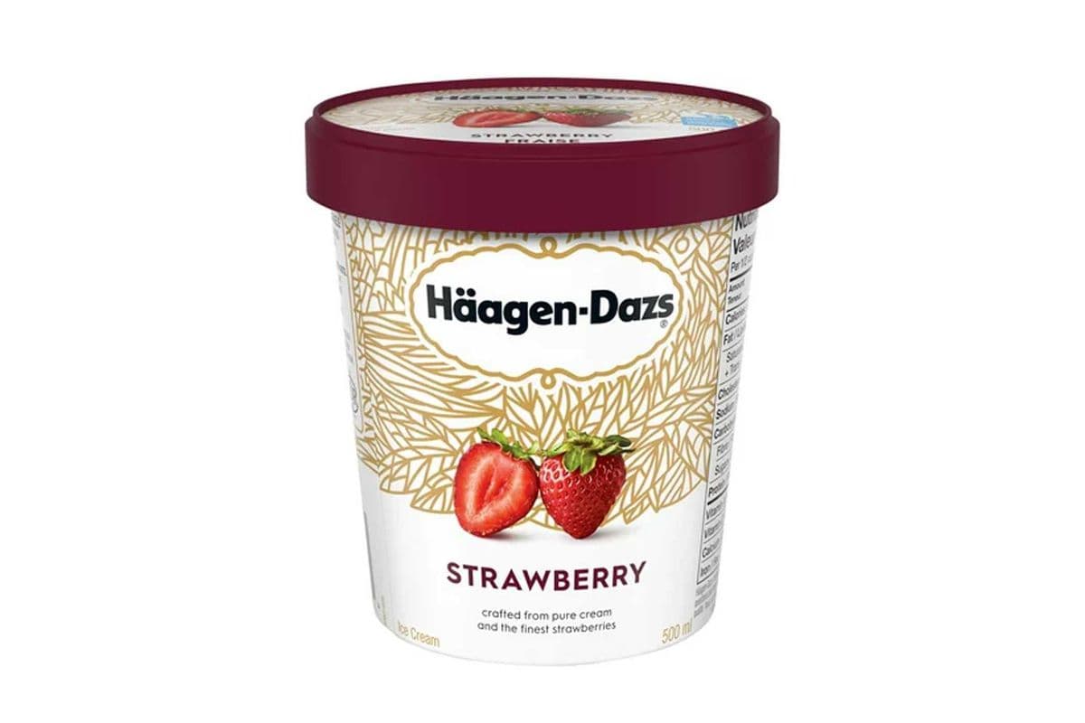 Haagen Dazs Strawberry 500ml
