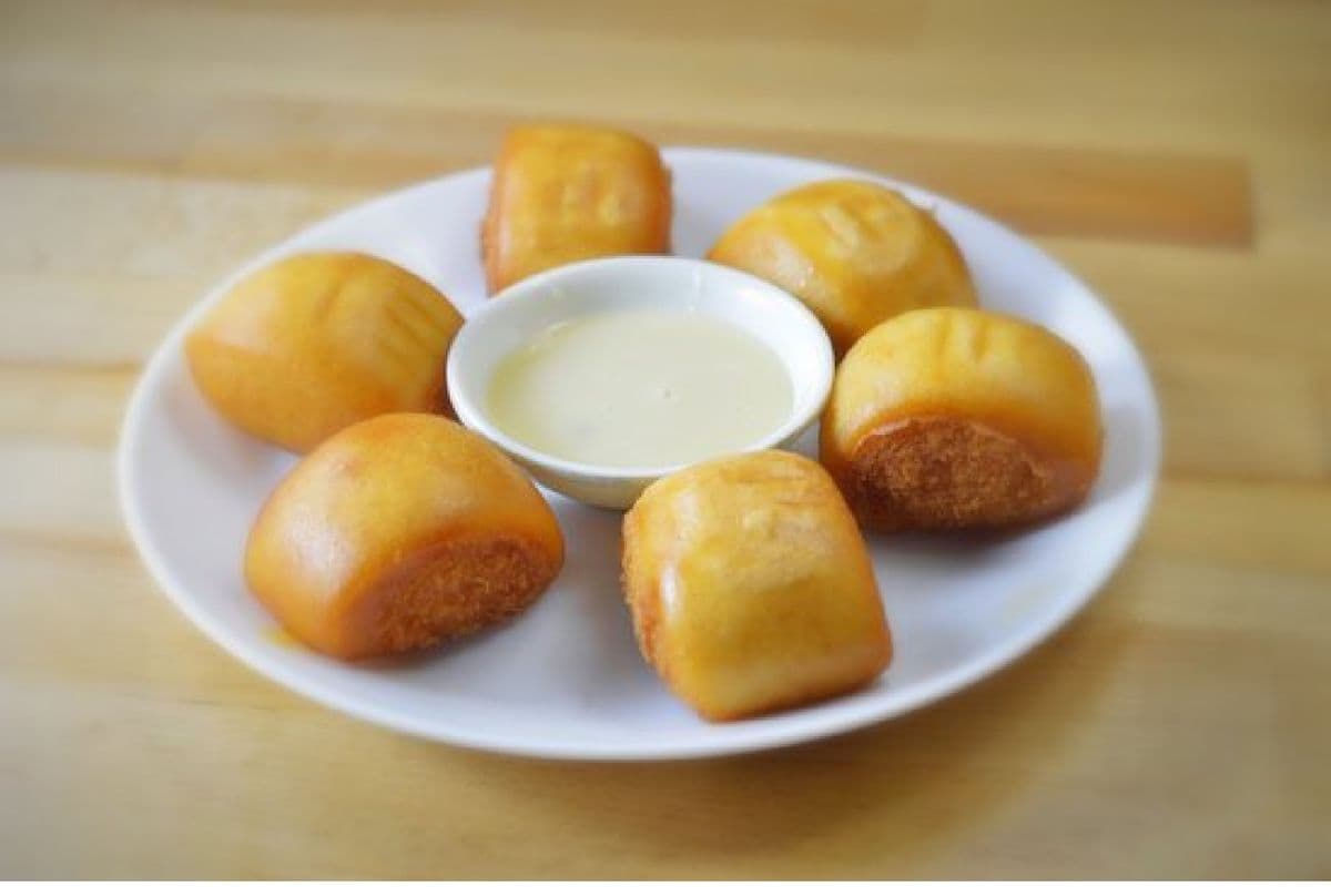 Deep Fried Golden Bread (6 pcs)